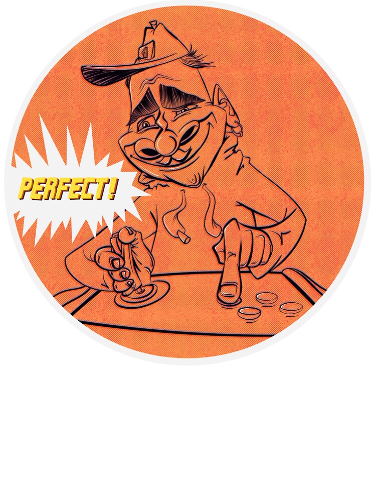 Perfect! Retro Arcade Champion – 90s Gaming Nostalgia by Comicspack