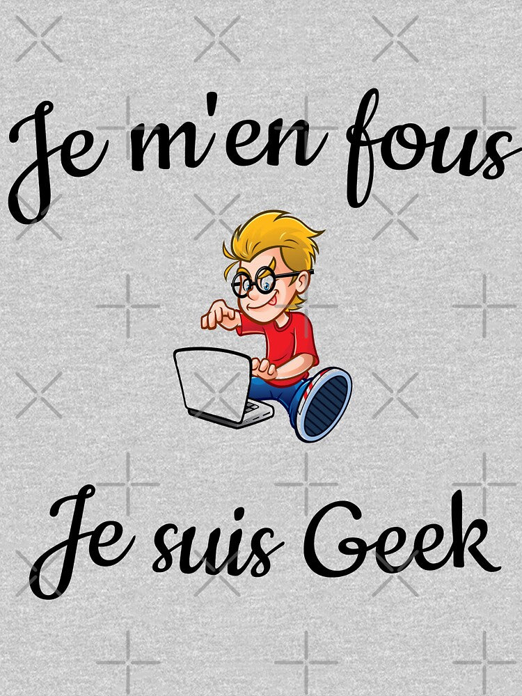 I don't care I'm Geek by Sandydesign