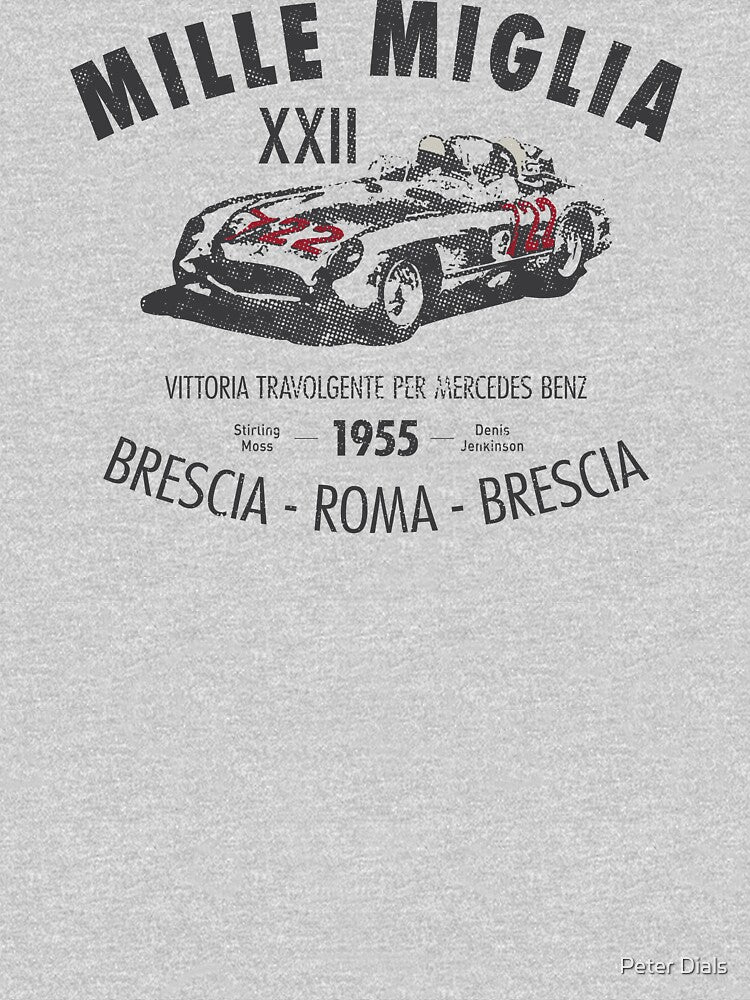 Mille Miglia 1955 by Peter Dials
