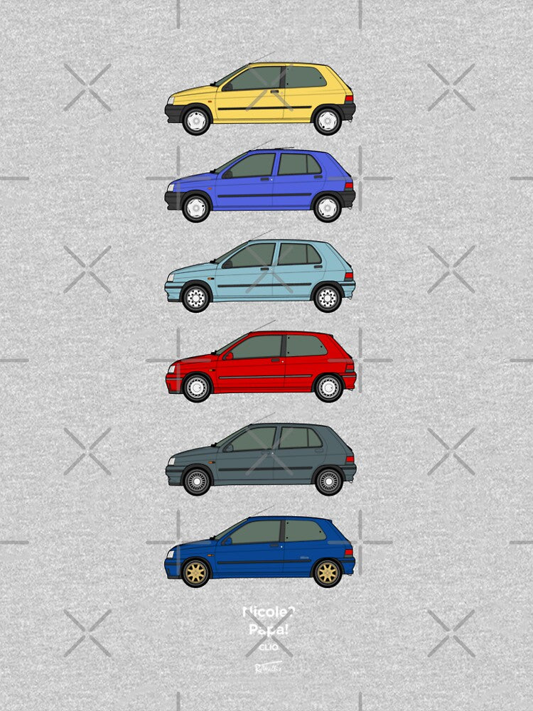 mk1 Clio Classic car collection by RJWautographics