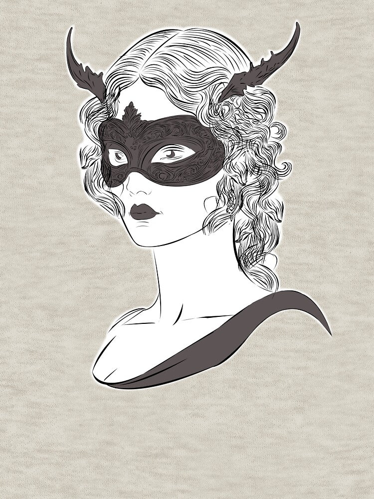 Portrait of a gothic Muse by Masque&Muse