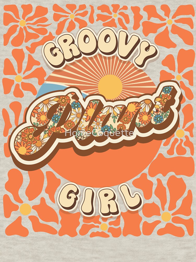 Mother day plant lover groovy gift for girl by HomeCoquette