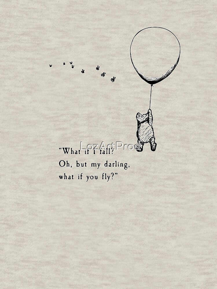 Winnie the pooh (white outline) by LozArtProd