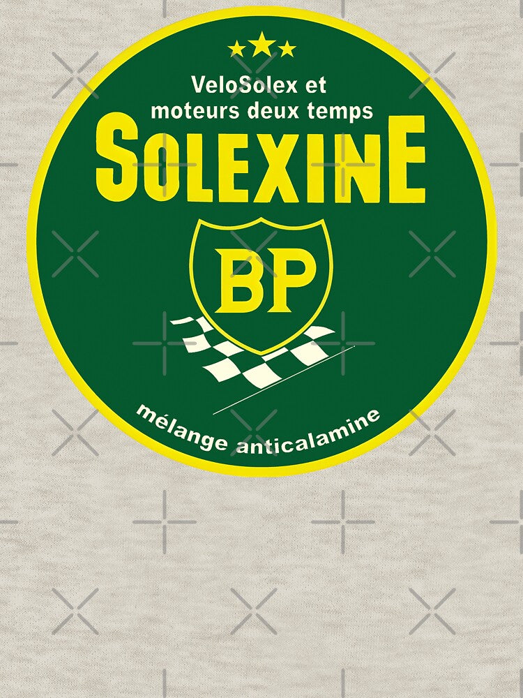 Vintage BP Solexine Oil emblem - VeloSolex and 2 stroke engines by retropetrol