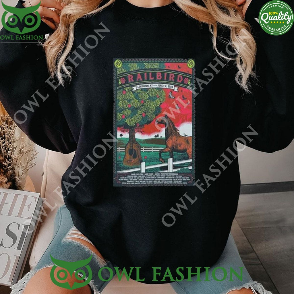 Railbird June 1 2 2024 The Infield At Red Mile Lexington Ky Tshirt Hoodie