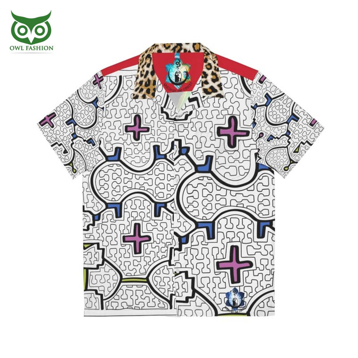 Rainforest Men Puzzle Hawaiian Shirt