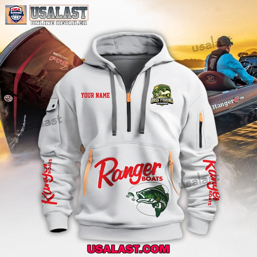 Ranger Boats Fishing Custom Name Heavy Hoodie
