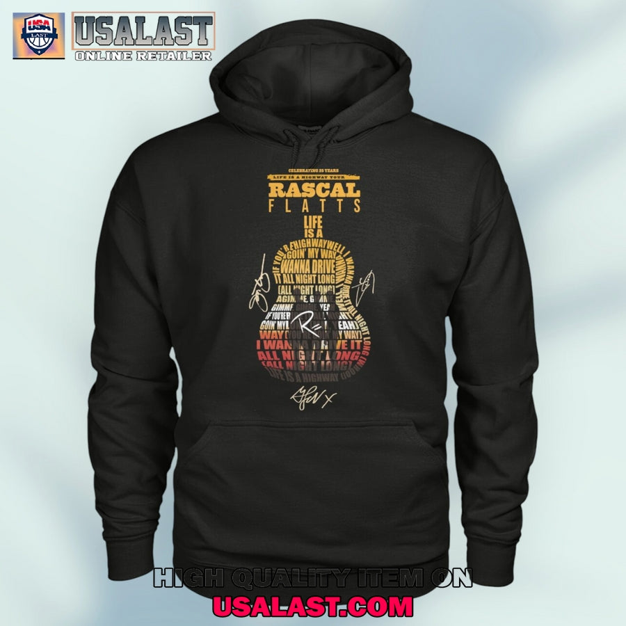 Rascal Flatts 25 Years Life In A Highway Tour Unisex T-Shirt