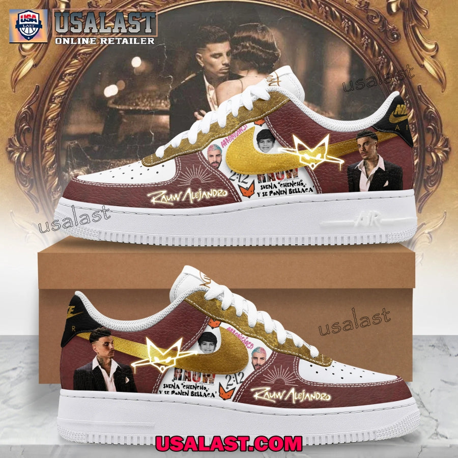 Rauw Alejandro Custom Air Force 1s Shoes