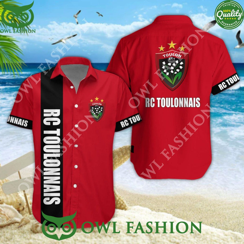 RC Toulonnais Rugby France Champion Top 14 Hawaiian Shirt