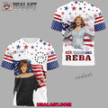 Reba McEntire 2025 Happy Independence Day 3D Shirt