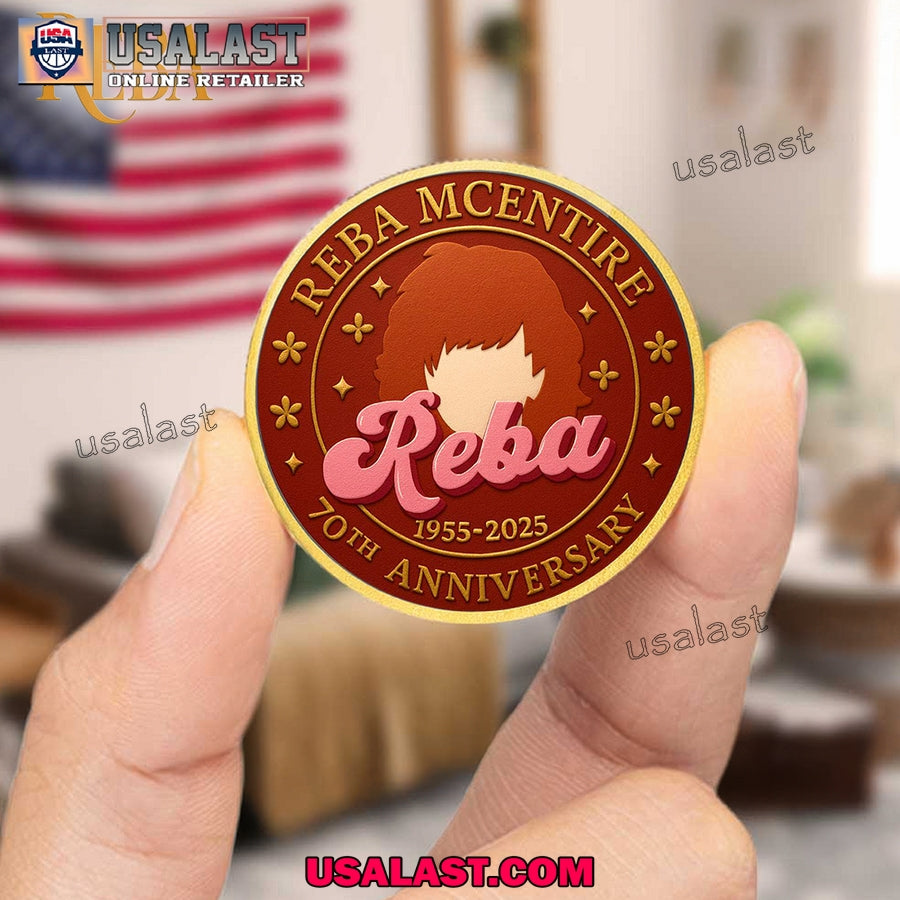 Reba Mcentire 70th Anniversary Commemorative Coin