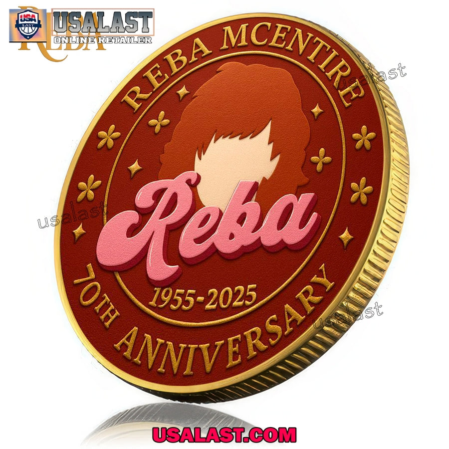 Reba Mcentire 70th Anniversary Commemorative Coin