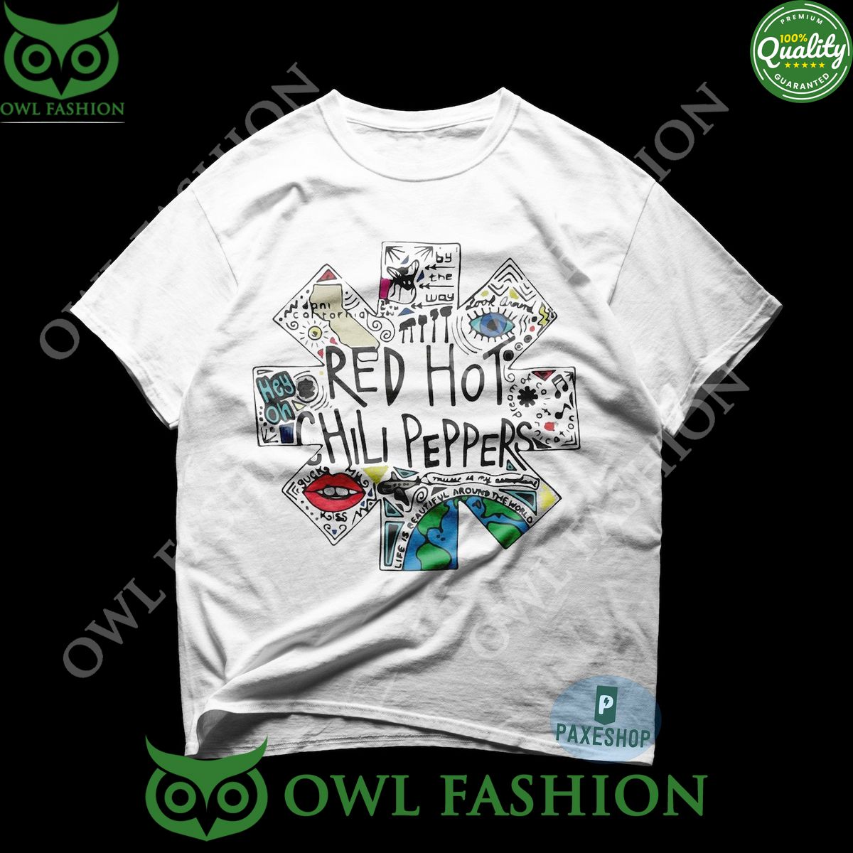 Red Hot Chili Peppers Higher Ground 2D Tshirt