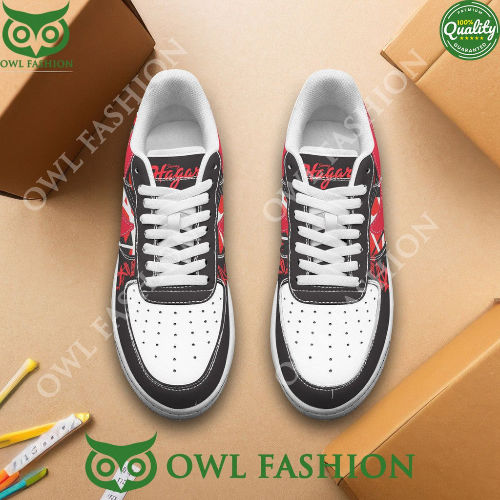 Red Rocker Sammy Hagar Air Force 1 Shoes