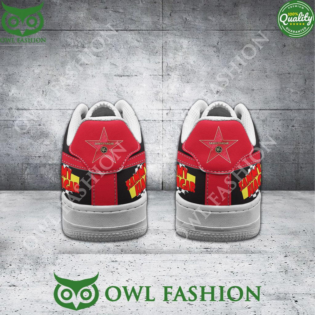 Red Rocker Sammy Hagar Air Force 1 Shoes