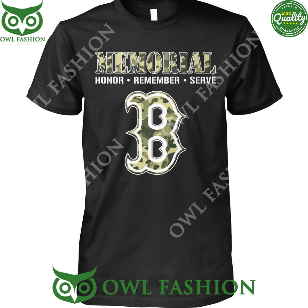 Red sox Memorial Honor Remember Serve the sacrifice badge of Boston pride t shirt