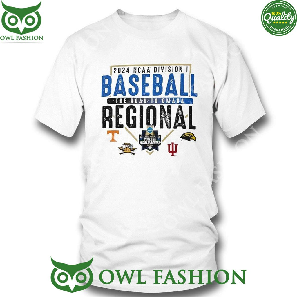Regional The Road To Omaha Tennessee 2024 Ncaa Division I Baseball Tshirt Hoodie