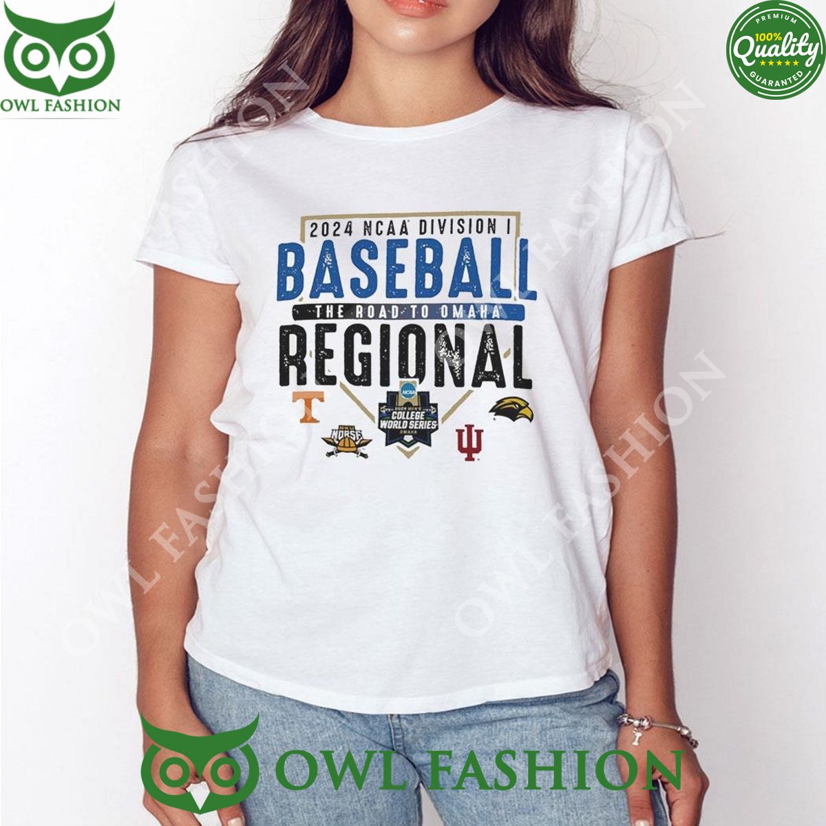 Regional The Road To Omaha Tennessee 2024 Ncaa Division I Baseball Tshirt Hoodie