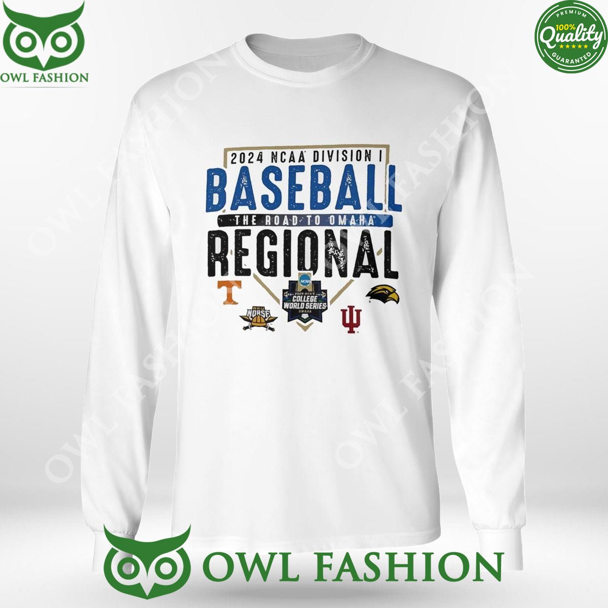 Regional The Road To Omaha Tennessee 2024 Ncaa Division I Baseball Tshirt Hoodie