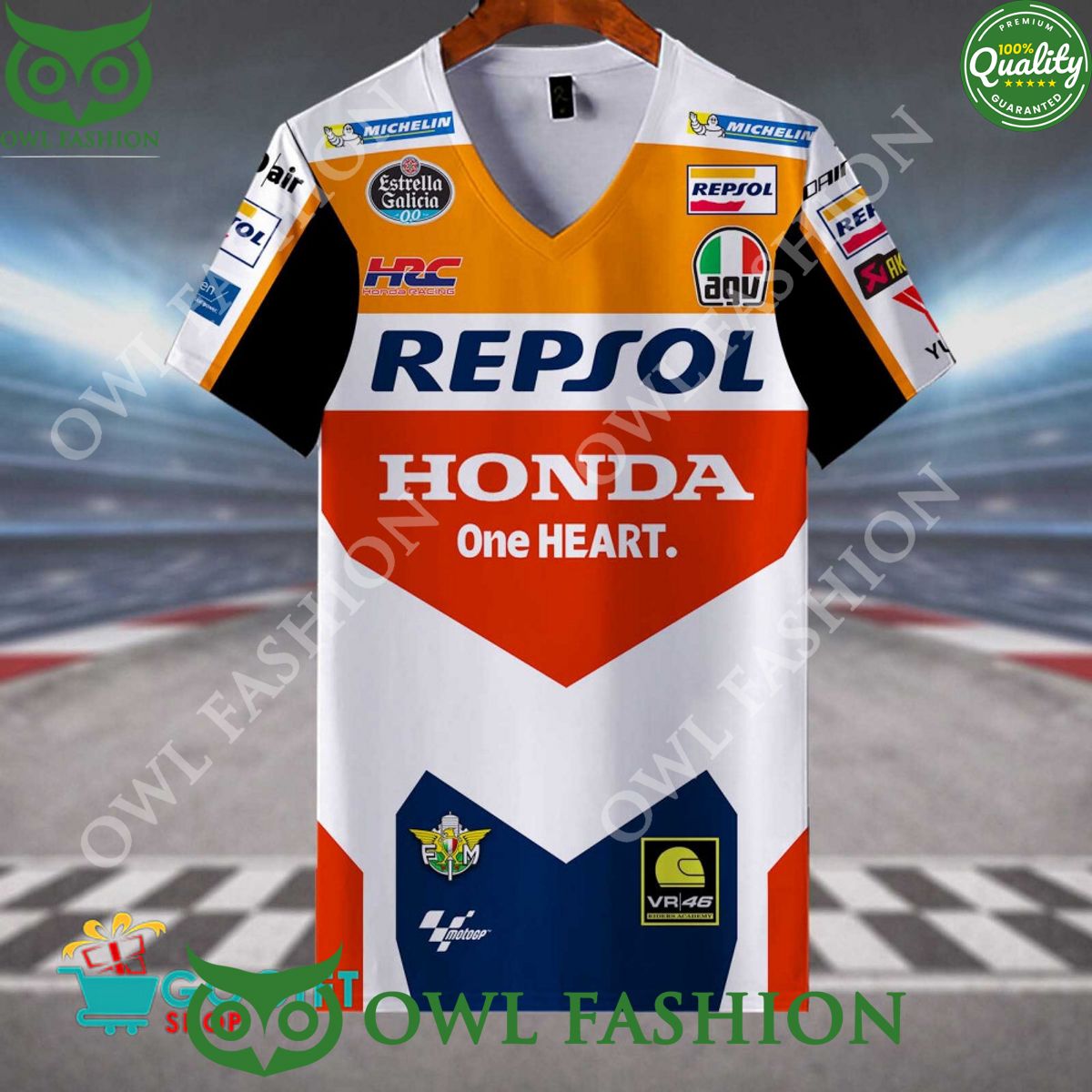Repsol Honda Team 2024 motor polo shirt collection