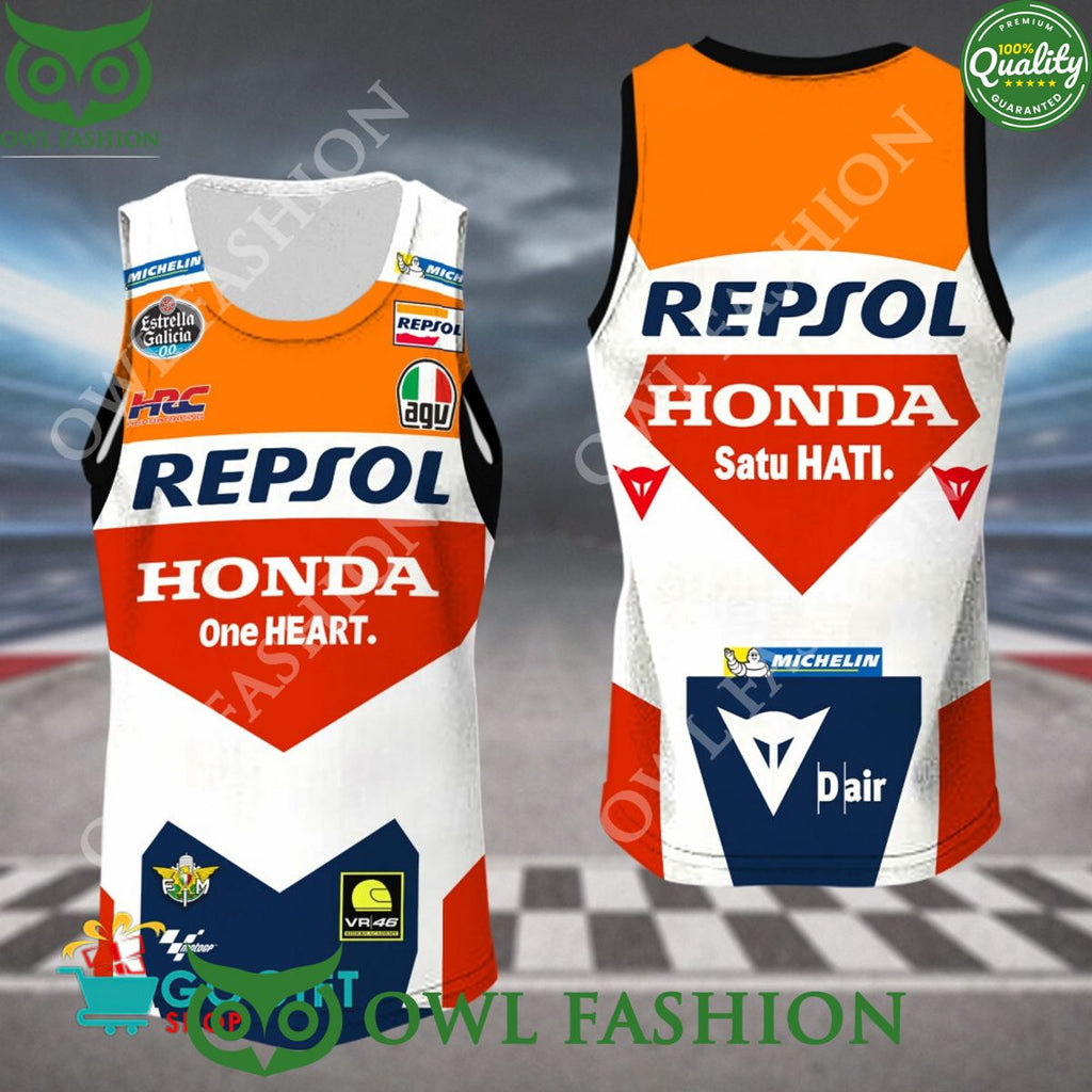 Repsol Honda Team 2024 motor polo shirt collection