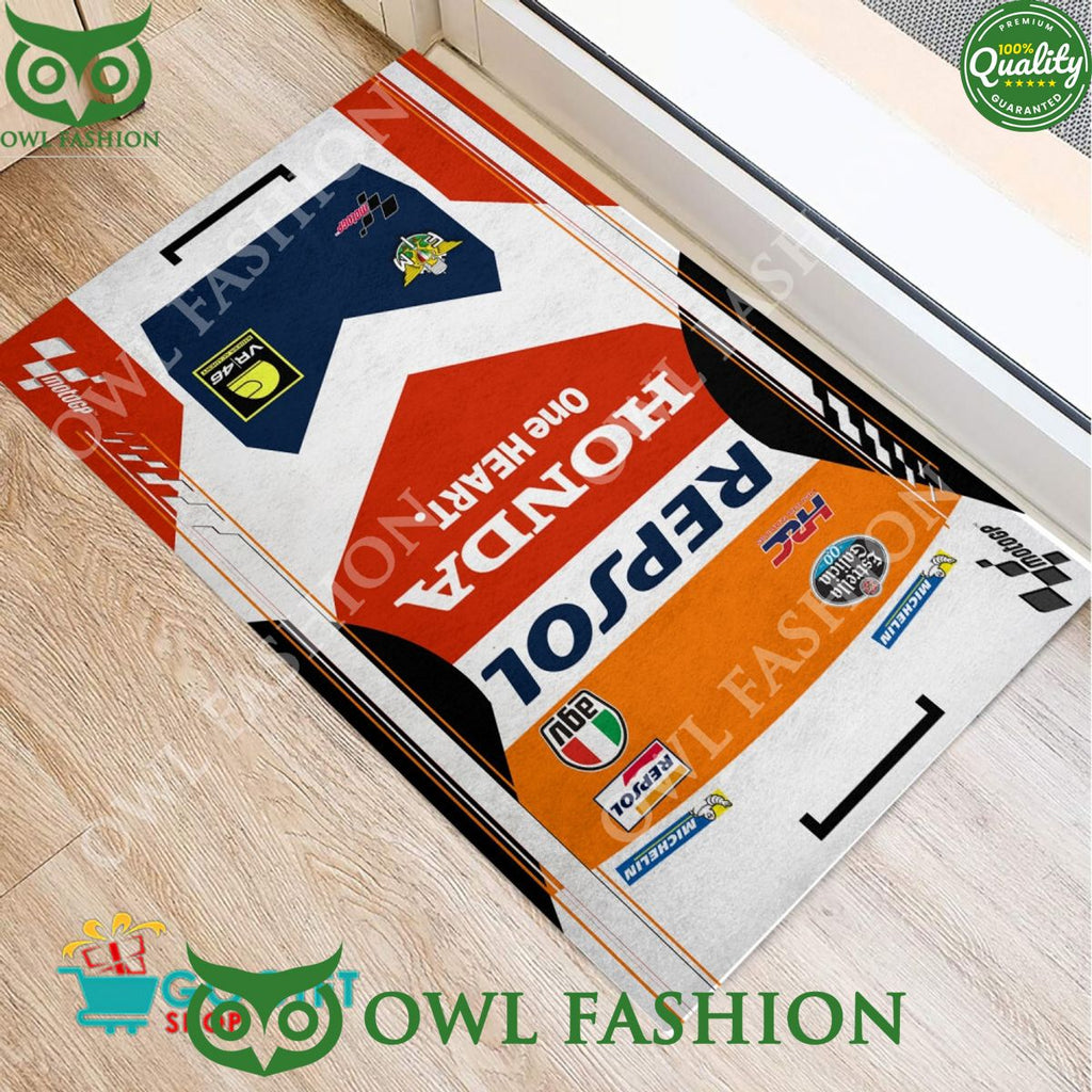 Repsol Honda Team 2024 Motorcycle Doormat