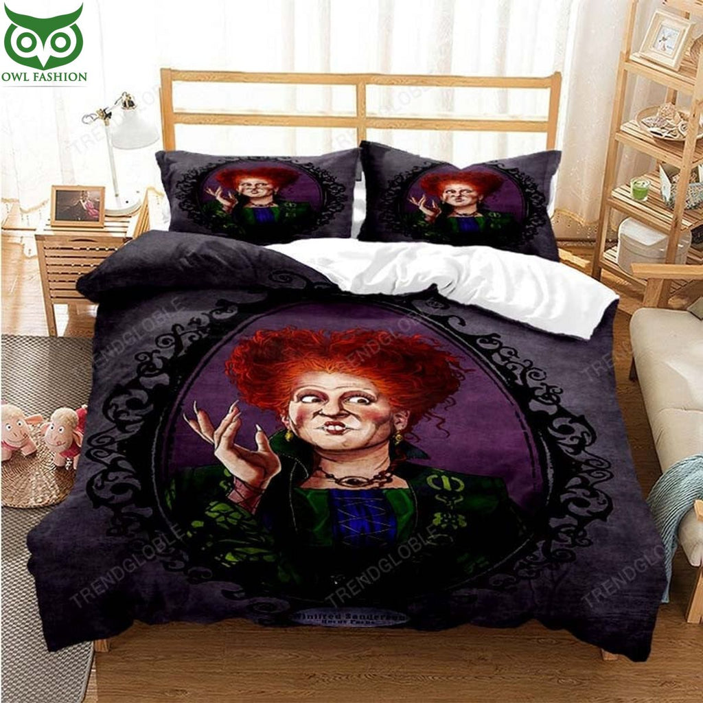 Resger Halloween Hocus Pocus Bedding Set