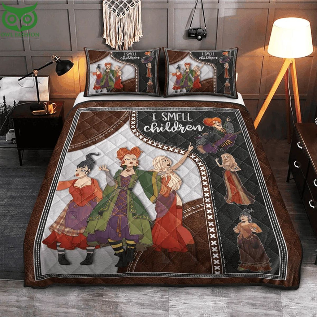 Resger I Smell Children Hocus Pocus Bedding Set