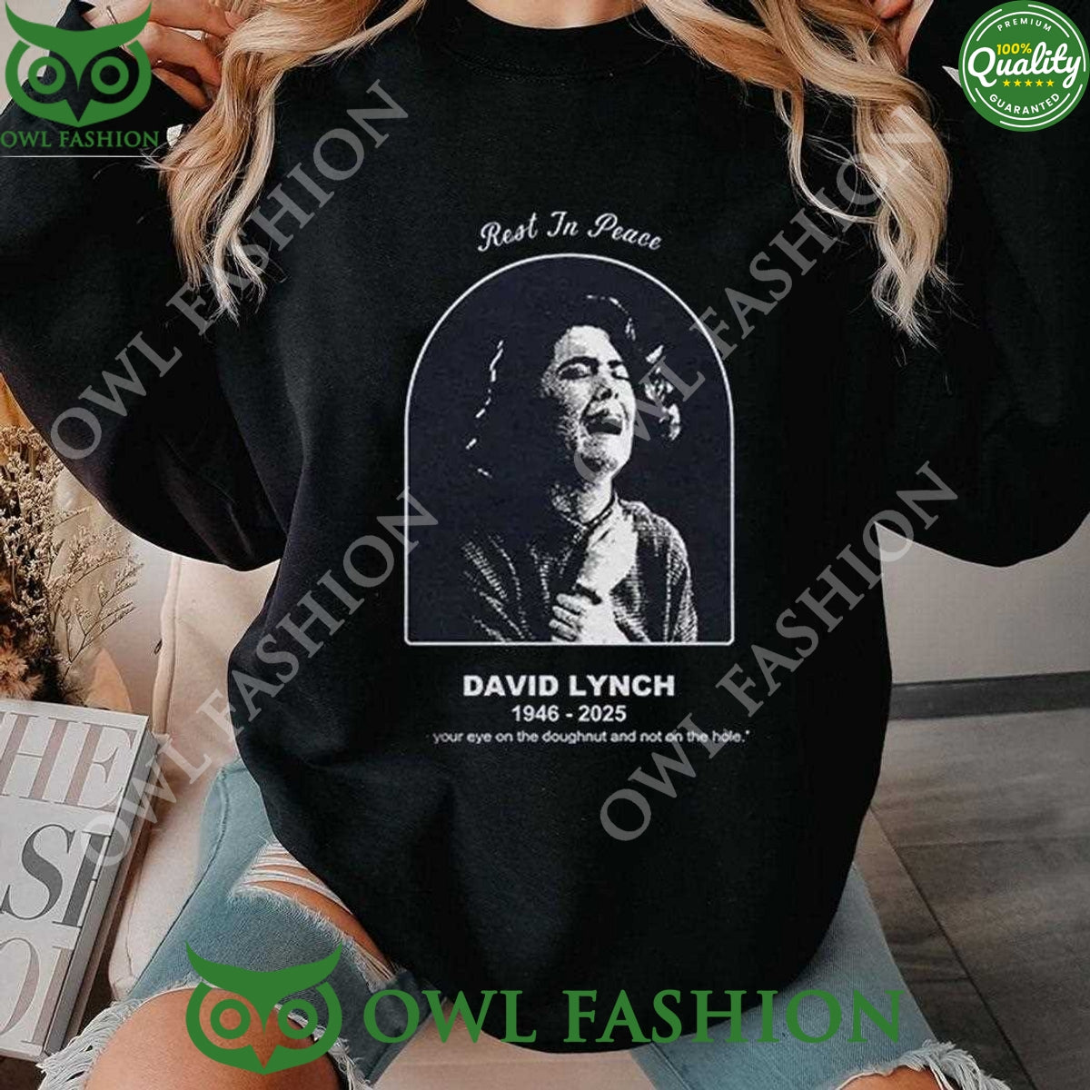 Rest In Peace David Lynch 1946 2025 Sweatshirt