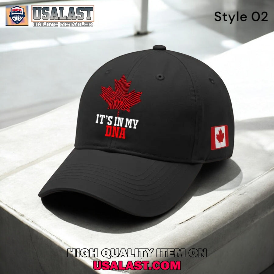 Retro Canada is in my DNA Print Baseball Cap