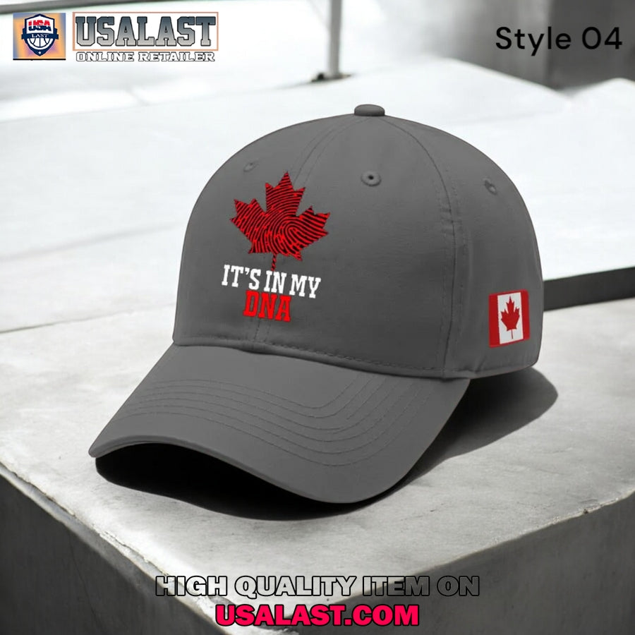 Retro Canada is in my DNA Print Baseball Cap