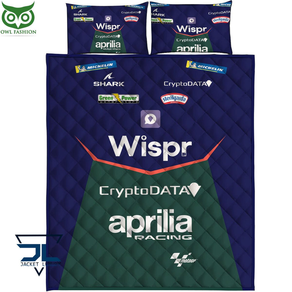 RNF MotoGP Racing Quilt Bedding Set