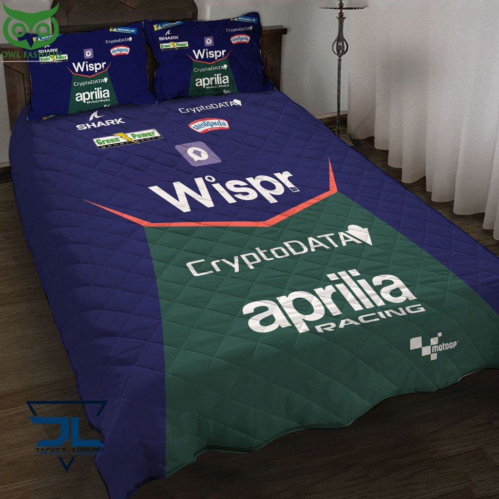 RNF MotoGP Racing Quilt Bedding Set