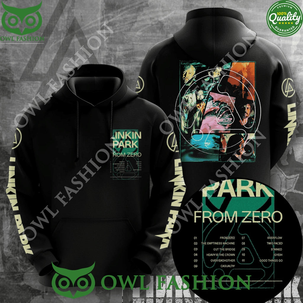 Rock Band LINKIN PARK From Zero Album hoodie