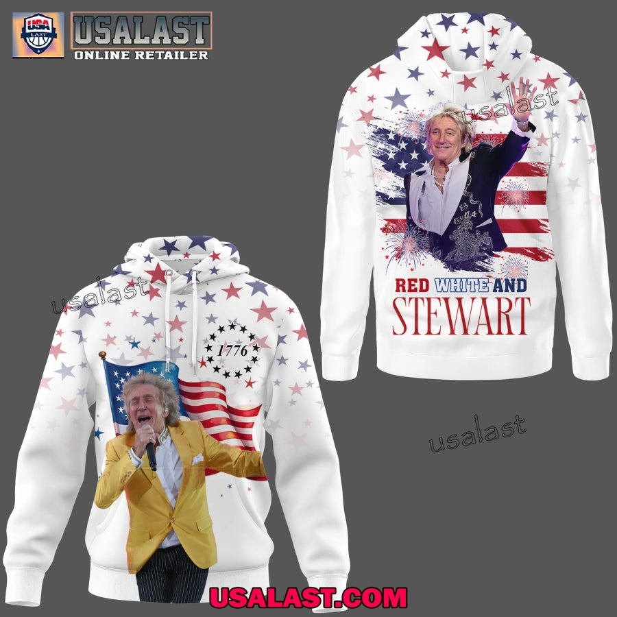 Rod Steward Happy 4th Of July 3D Hoodie, T-Shirt