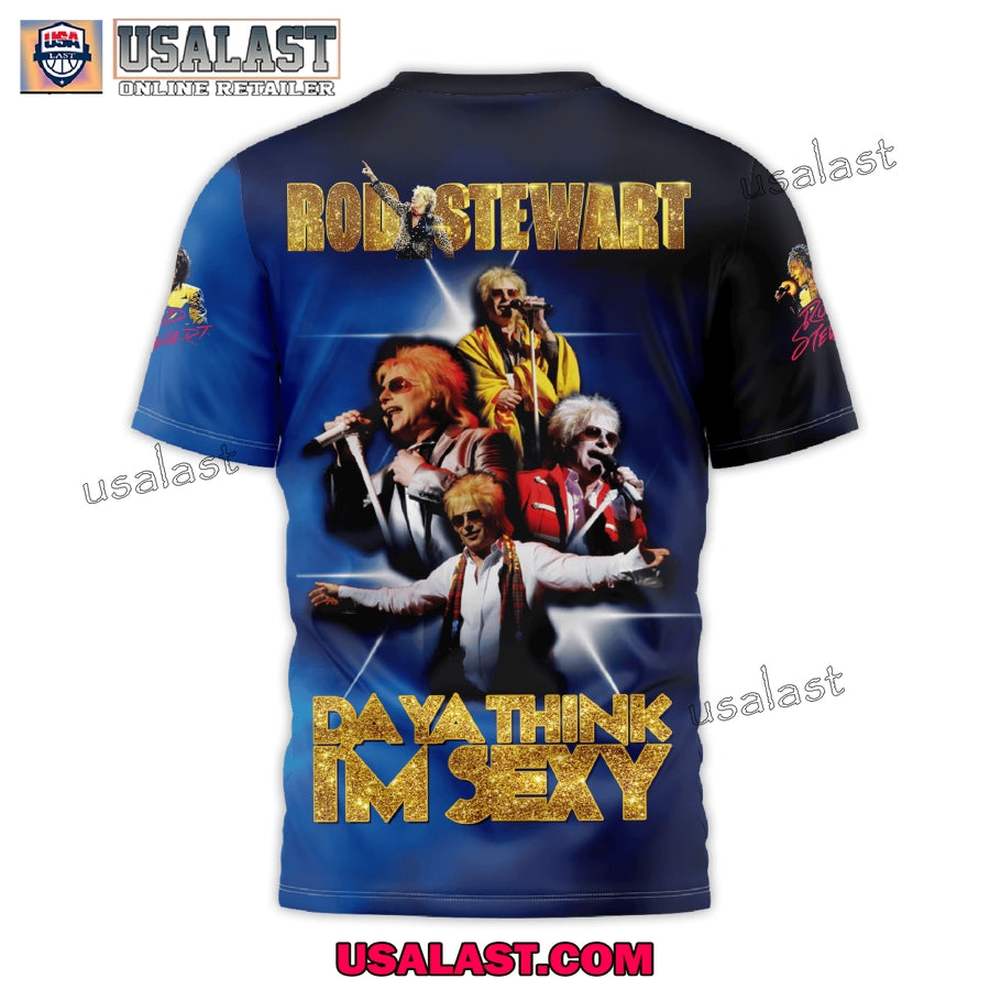 Rod Stewart Daya Think I’m Sexy All Over Print Shirt