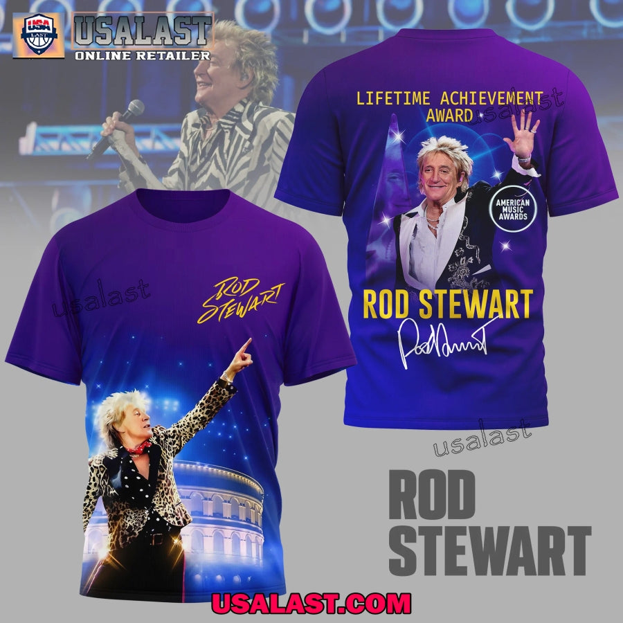 Rod Stewart Lifetime Achievement Award T-Shirt