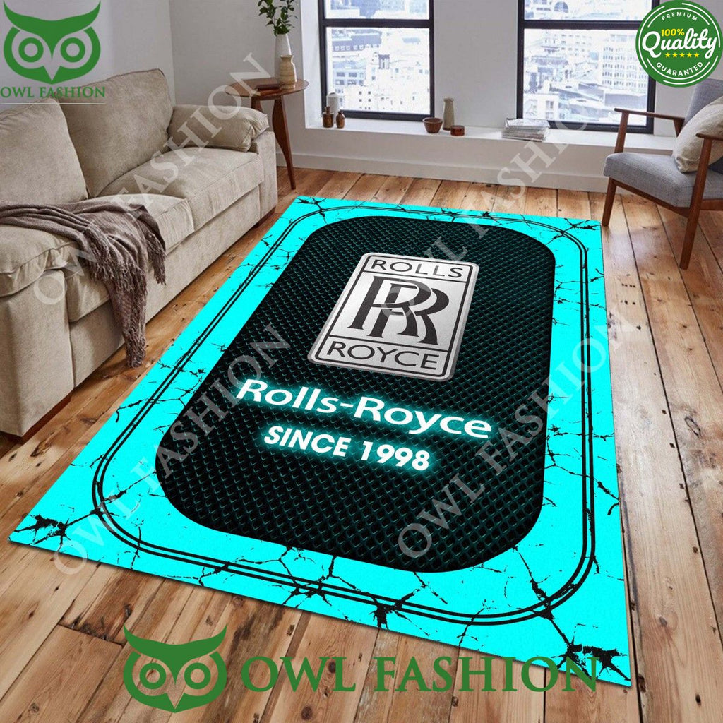 Rolls Royce Automobile Brand 1998 Lightning Marble rug carpet