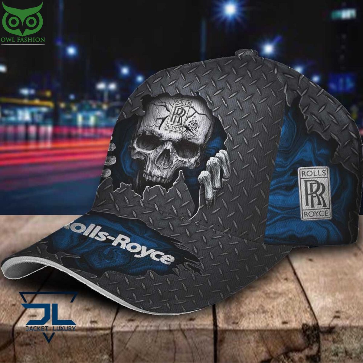 Rolls Royce Skull Iron Classic Cap