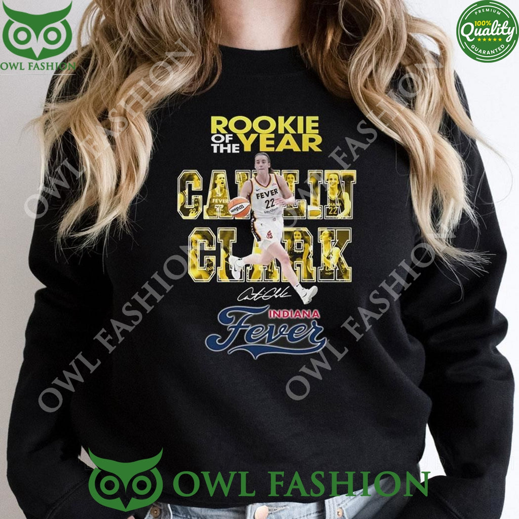 Rookie Of The Years Caitlin Clark Indiana Fever 2024 t shirt