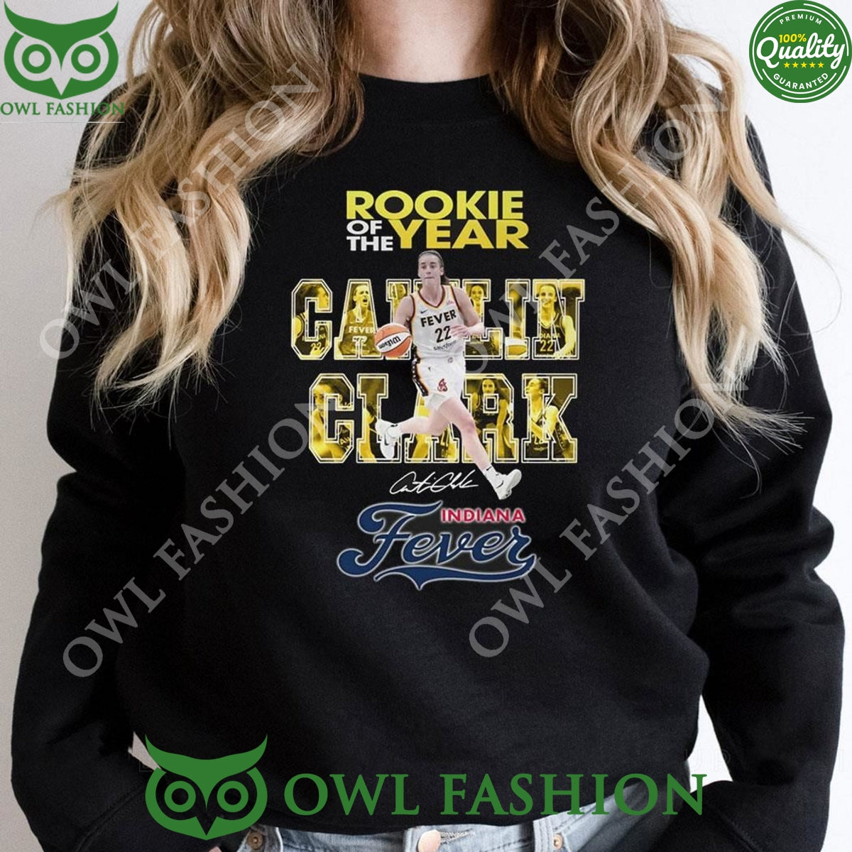 Rookie Of The Years Caitlin Clark Indiana Fever 2024 t shirt