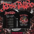 Rose Tattoo Rock Legend Tour Australia 2025 Tee Shirt