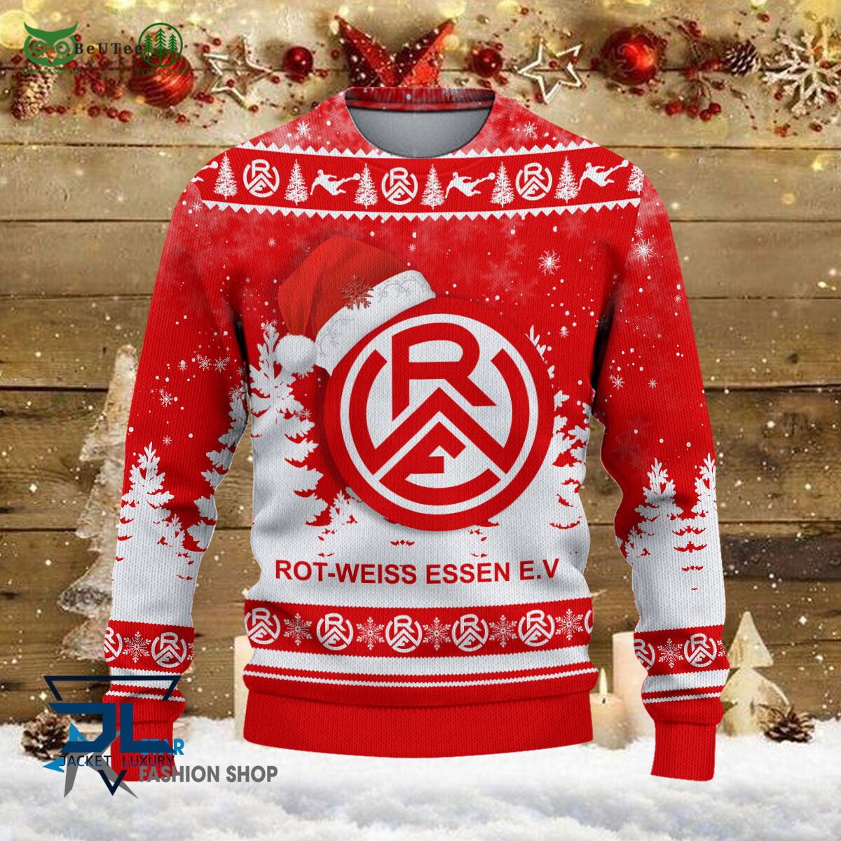 Rot-Weiss Essen e.V Bundesliga Champions Ugly Sweater