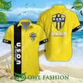 Rugby France USON Nevers Team hawaiian shirt