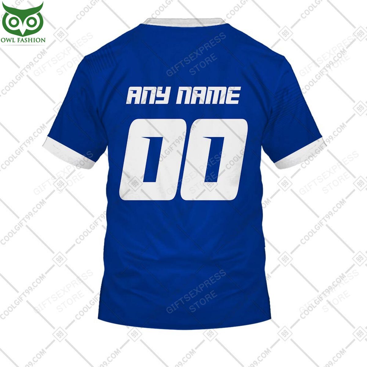 Rugby World Cup Samoa Home Jersey Personalized 3D Hoodie Tshirt