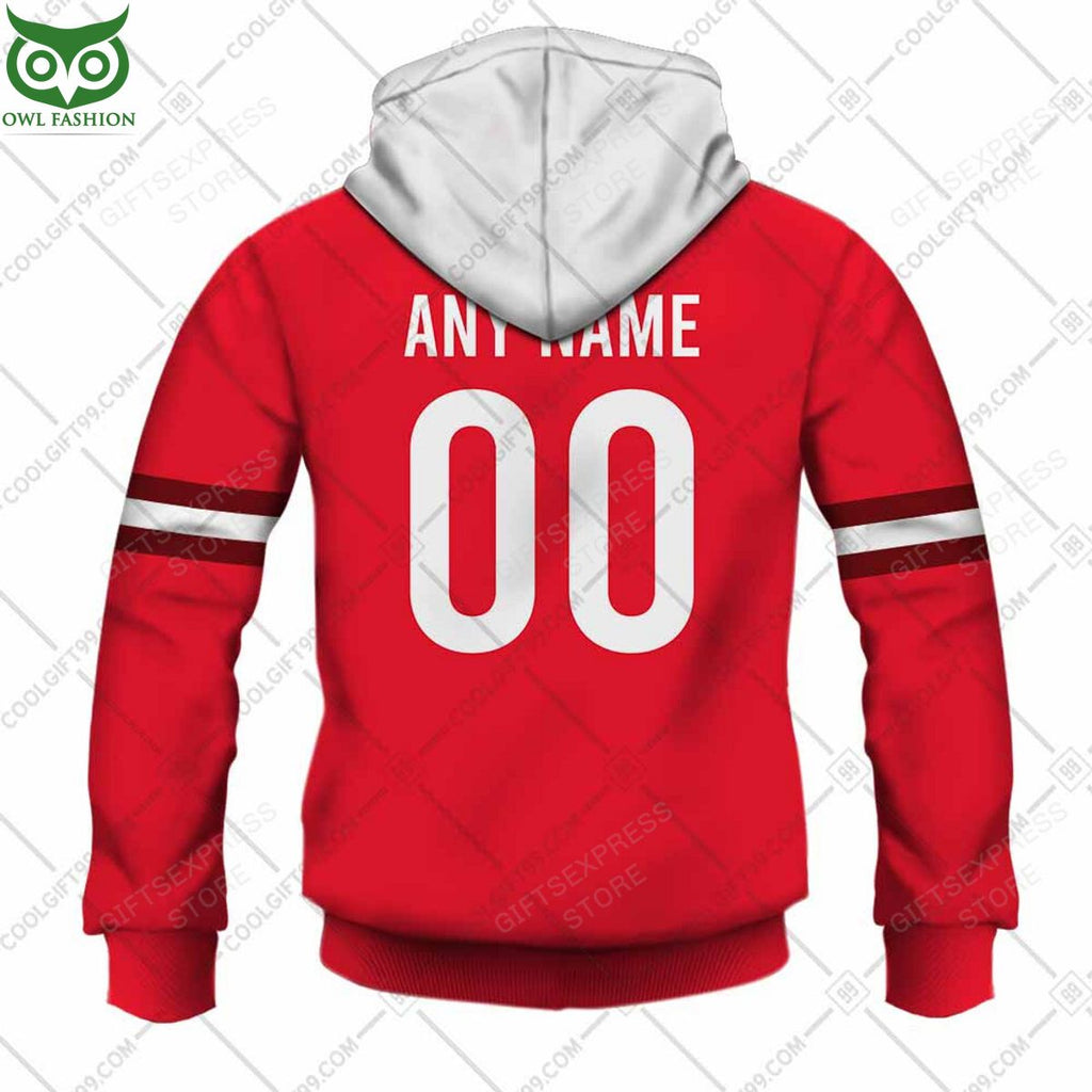 Rugby World Cup Wales Home Jersey Personalized 3D Hoodie Tshirt