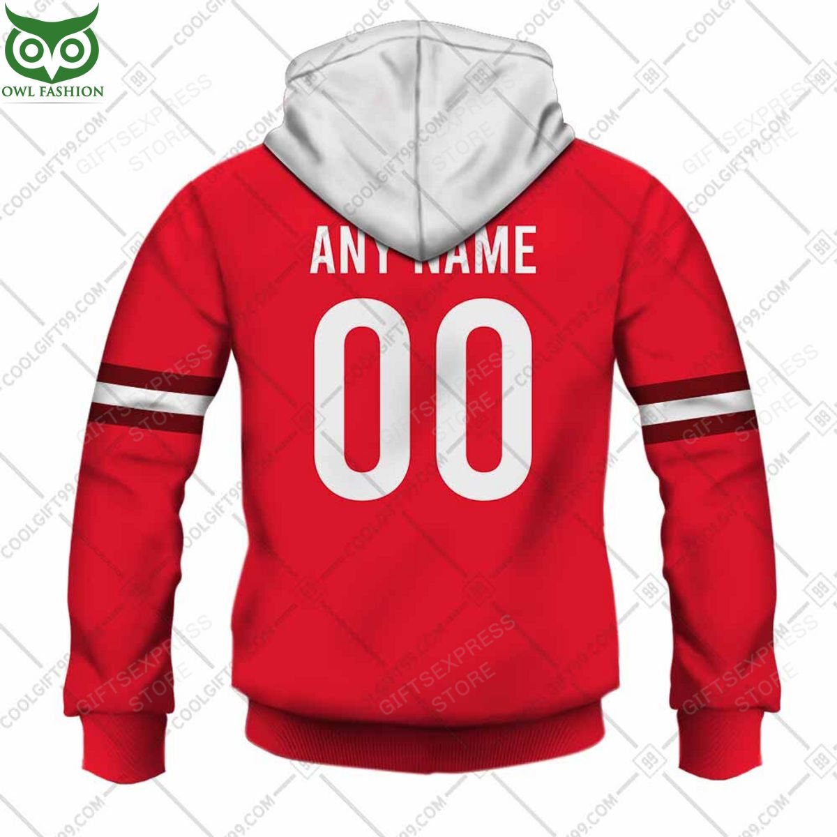 Rugby World Cup Wales Home Jersey Personalized 3D Hoodie Tshirt