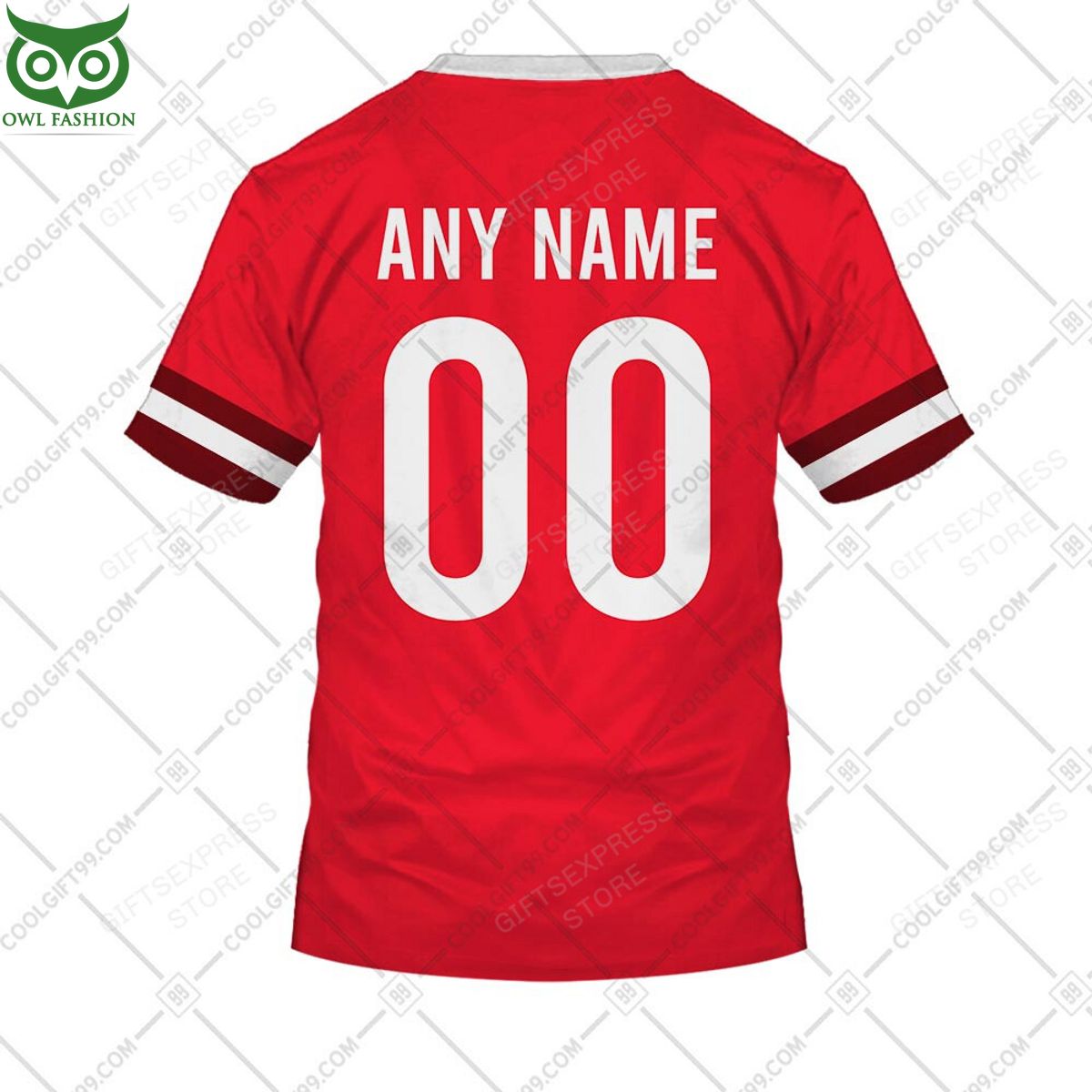 Rugby World Cup Wales Home Jersey Personalized 3D Hoodie Tshirt