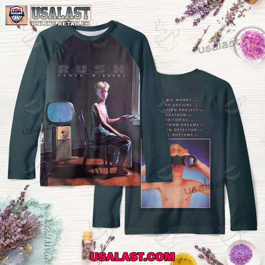Rush Power Windows Album Cover 3D Shirt